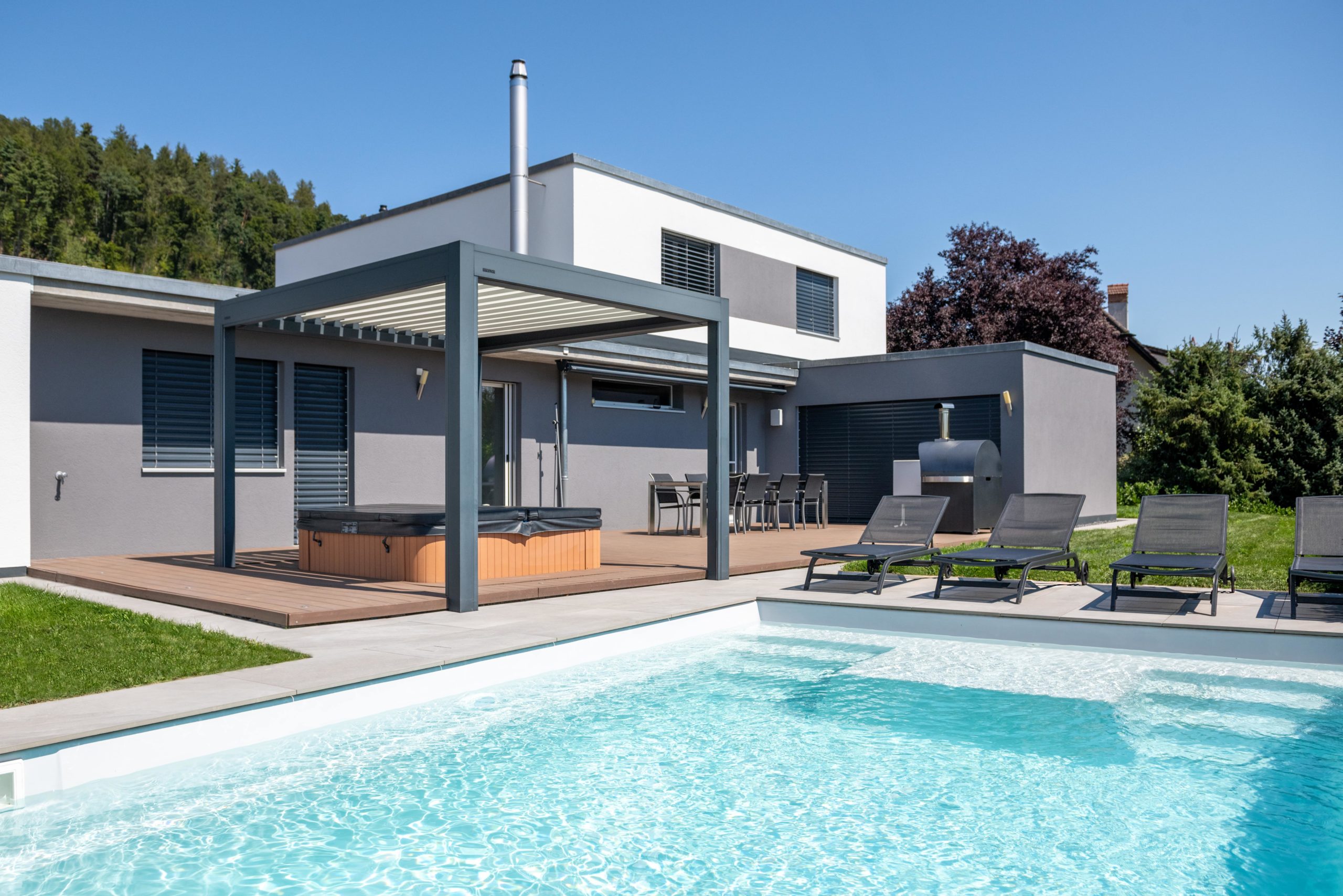 Jardin paysager — Faoug
